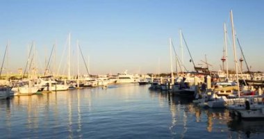 St. Augustine belediye marinasının video klibi 4k