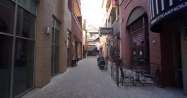 Epicentre Alışveriş Merkezi Charlotte NC Covid 19 Coronavirus salgını sırasında kapandı