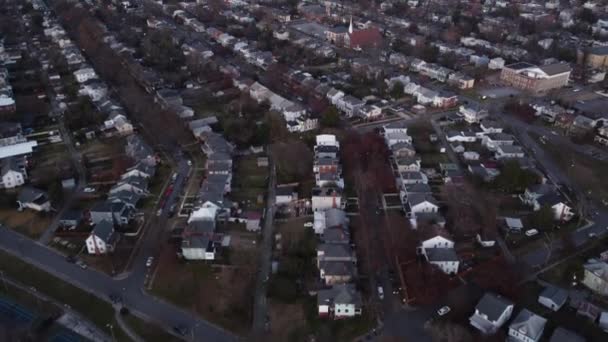 Drone Schoot Richmond Verenigde Staten — Stockvideo