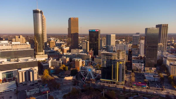 Aerial Photo Downtown Atlanta Georgia Usa — Stock Photo, Image