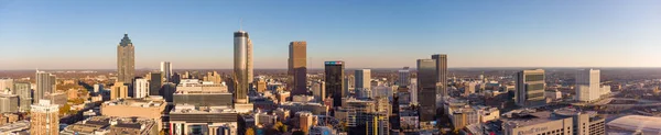 Aerial Panorama Photo Downtown Atlanta Atl Georgia Usa — Stock Photo, Image