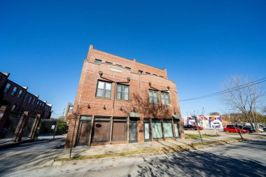 Atlanta 'nın merkezindeki eski tarihi mimari GA USA