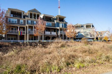 Atlanta GA 'da Tonhouse Beltline Yolu' ndan görüldü