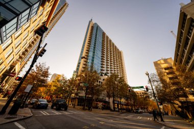 Modern mimari Atlanta Georgia USA