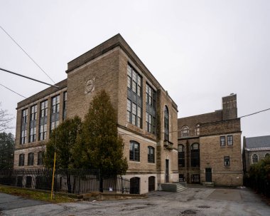 Bangor Maine USA şehir merkezindeki tarihi bina