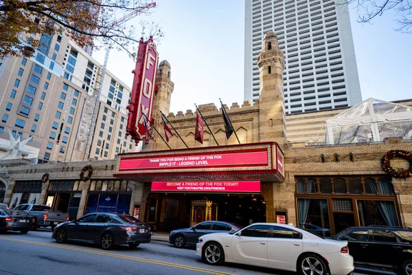 Foto Del Teatro Fox Centro Atlanta Georgia — Foto Stock