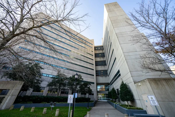 Mecklenburg County Detention Center Central Building Charlotte Stany Zjednoczone Ameryki — Zdjęcie stockowe