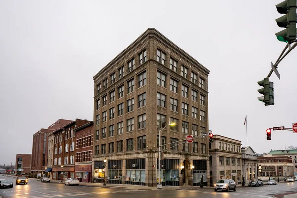 Historic Building Downtown Bangor Maine Usa — Stock Photo, Image