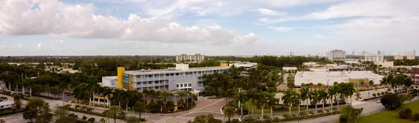 Fotografia Panorâmica Aérea Johnson Whales University Miami — Fotografia de Stock