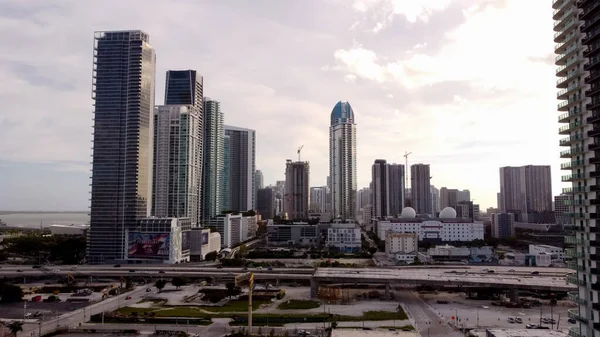 Edificios Highrise Downtown Miami — Foto de Stock