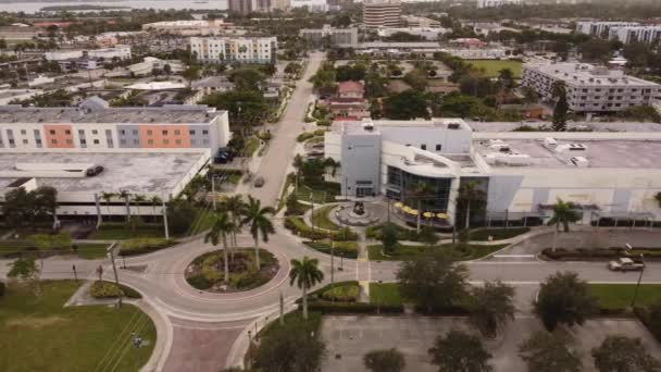 Johnson Wales Fundaram Como Uma Escola Negócios 1914 Miami Campus — Vídeo de Stock