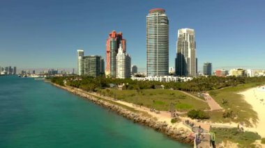 Miami Plajı 'nda güzel bir günün klibi Ocak 2021