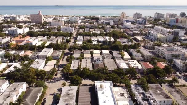 Miami Beach Deki Apartman Binaları — Stok video