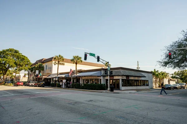 Fort Lauderdale Florida Usa Januar 2021 Geschäfte Las Olas Downtown — Stockfoto