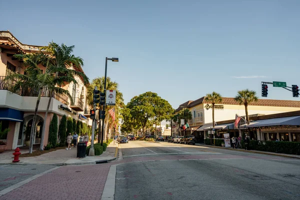 Fort Lauderdale Usa Januari 2021 Winkels Las Olas Downtown Fort — Stockfoto