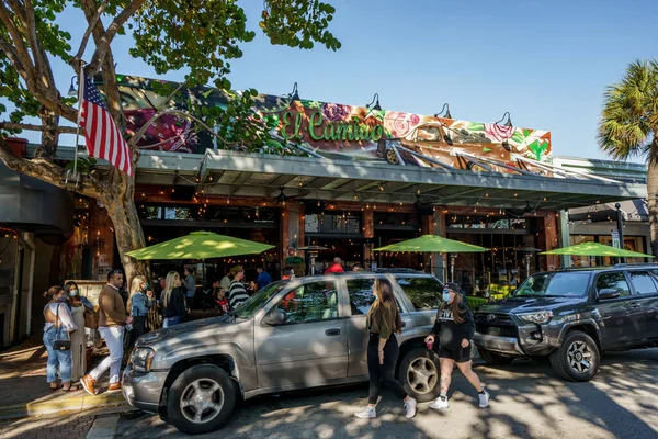 Fort Lauderdale Estados Unidos Enero 2021 Camino Restaurant Downtown Fort — Foto de Stock