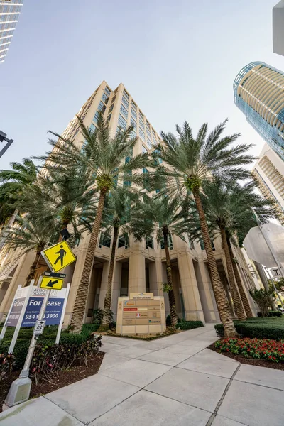 Fort Lauderdale Usa January 2021 Fifth Third Bank Tower Downtown — Stock Photo, Image