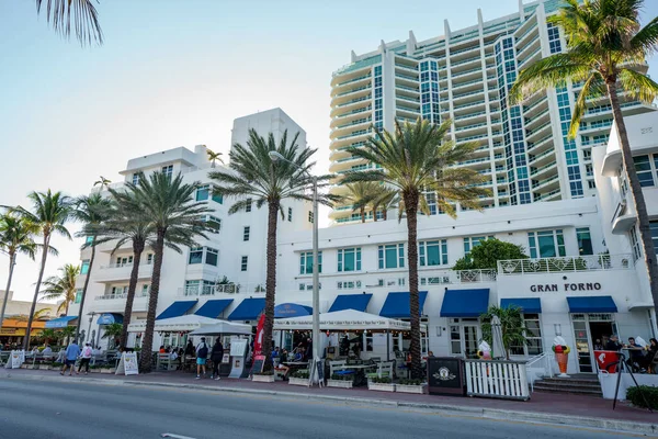 Fort Lauderdale Estados Unidos Enero 2021 Foto Restaurantes Fort Lauderdale — Foto de Stock