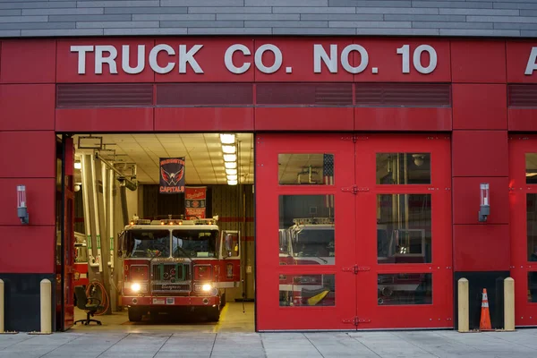 Washington Usa Stycznia 2021 Fire Truck Company Numer Washington Usa — Zdjęcie stockowe