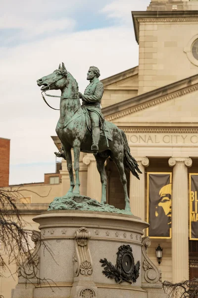 Washington Usa Januar 2021 Statue Civil War Maj Gen George — Stockfoto