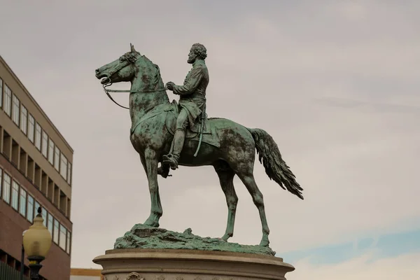 Washington Usa January 2021 1879 Sculpture Civil War Maj General — 스톡 사진