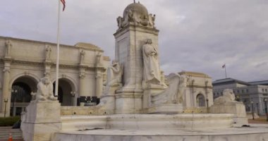 Columbus Circle Union İstasyonu Washington DC video görüntüleri