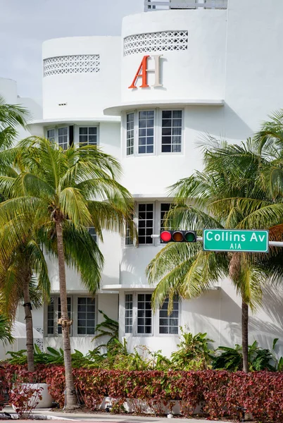 Miami Beach Usa Januari 2021 Hotell Axelbeach Miami Collins Avenue — Stockfoto