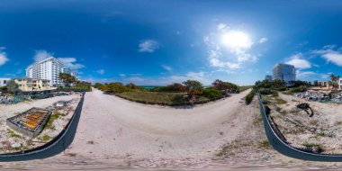Atlantik Greenway patikası Miami Beach Surfside 360 fotoğraf VR