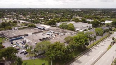 Hava görüntüleri Sheridan Teknik Koleji Hollywood FL Broward County