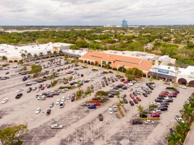 Sheridan Publix Süpermarket Hollywood FL ABD Hava Fotoğrafı