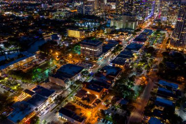 Hava fotoğrafı Las Olas Fort Lauderdale FL