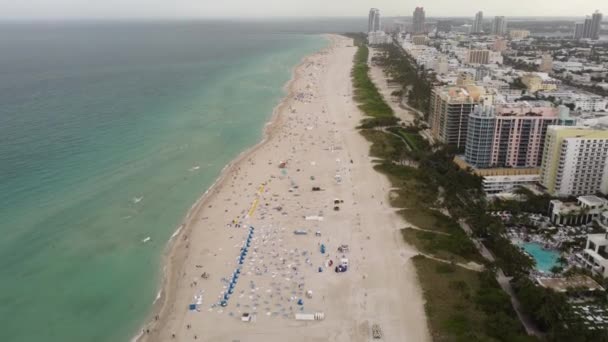 Miami Beach Připravuje Jarní Prázdniny 2021 — Stock video