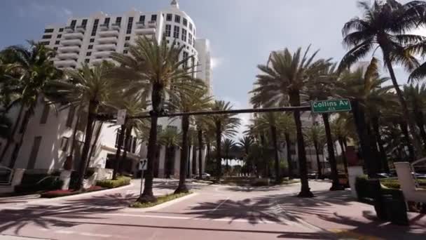 Miami Beach Usa Marzo 2021 Arrivo Loews Hotel Miami Beach — Video Stock