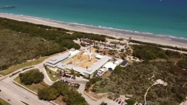 Loggerhead Deniz Yaşamı Merkezi Juno Sahili İHA görüntüsü