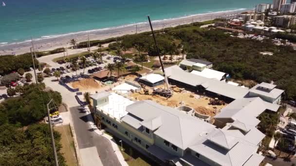 Loggerhead Marinelife Center Construction — стокове відео