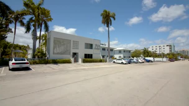 Beach Gardens Hôtel Style Rétro Fort Lauderdale Beach Tourné — Video