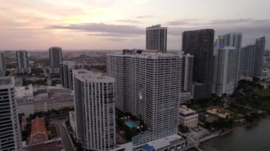 Hava video otelleri Edgewater Miami Körfezi 5k