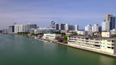 Miami Sahili Kürek Klübü 'nün hava görüntüsü.