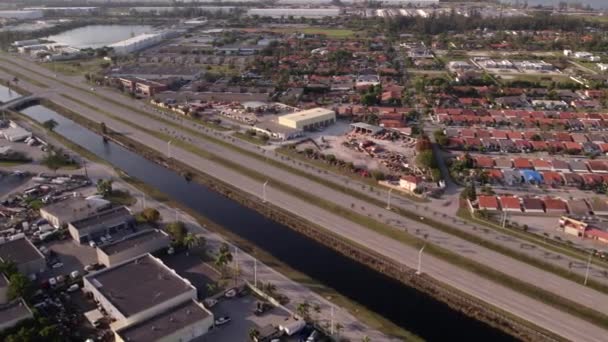 Okeechobee Estrada Hialeah Jardins — Vídeo de Stock