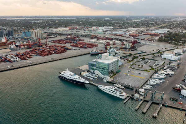 Aerial Photo Port Palm Beach Usa — Stock Photo, Image