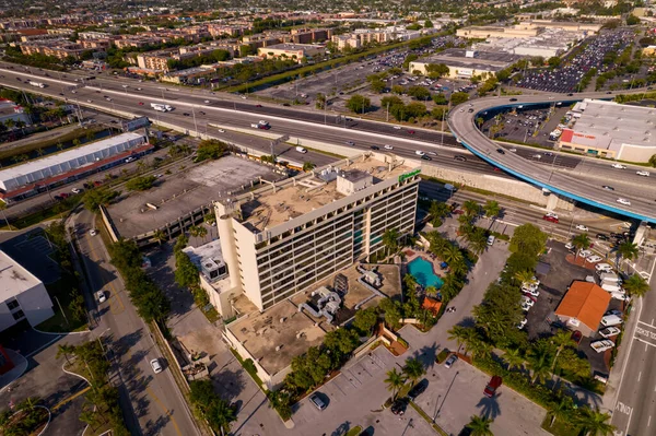 Luftaufnahme Holiday Inn Hialeah Gardens Miami — Stockfoto