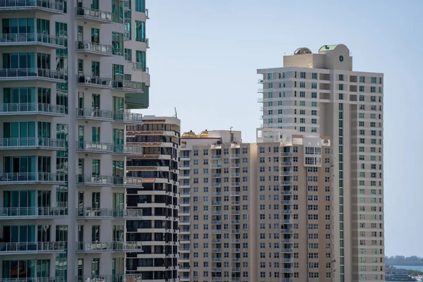 Wieżowce Miami — Zdjęcie stockowe