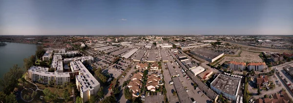 Panorama Aereo Hialeah Gardens Miami Usa — Foto Stock