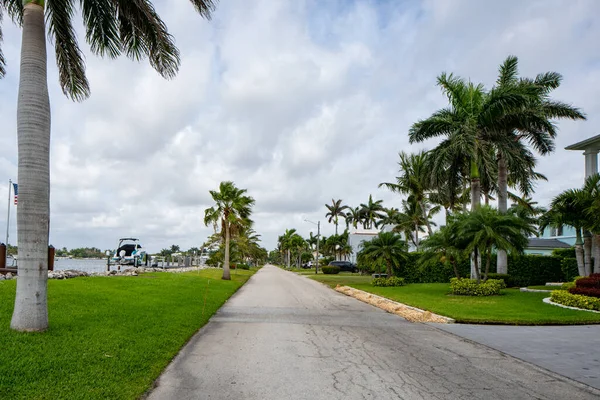 Foto Serie Van Eengezinswoningen Wijk Hollywood Lakes Wijk Onderverdeling Florida — Stockfoto