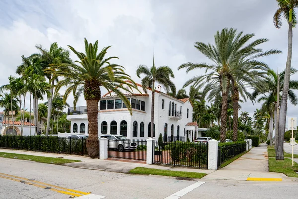 Serie Fotos Casas Unifamiliares Subdivisión Hollywood Lakes Florida Estados Unidos — Foto de Stock