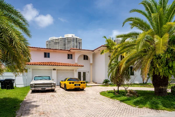 Miami Usa April 2021 Photo Series Single Family Homes Eastern — Stock Photo, Image