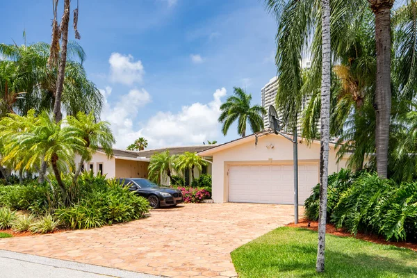 Miami Usa April 2021 Photo Series Single Family Homes Eastern — Stock Photo, Image