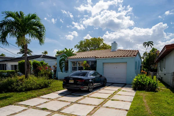 Surfside Miami Usa May 2021 Photo Series Single Family Houses — Stock Photo, Image