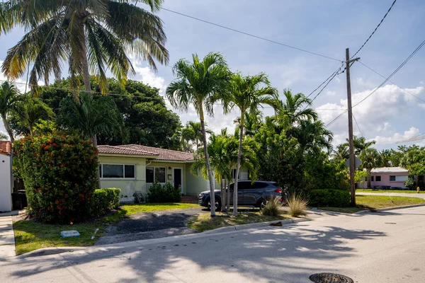 Surfside Miami Usa Травня 2021 Photo Series Single Family House — стокове фото