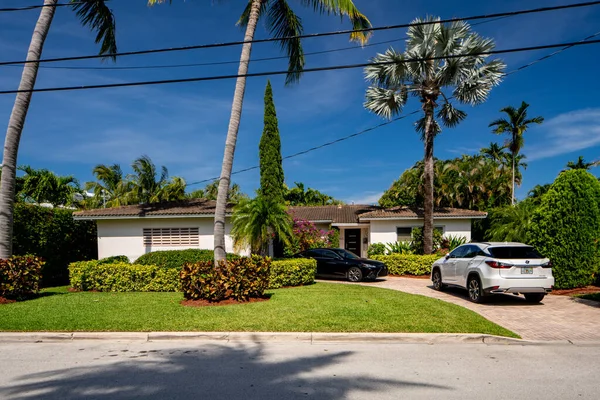 Surfside Miami Usa May 2021 Photo Series Single Family Houses — Stock Photo, Image